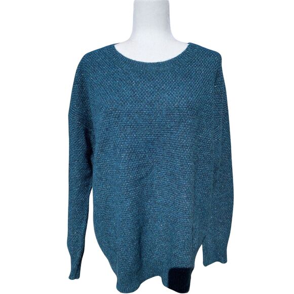 Banana Republic Fine Italian Yarn by Filpucci Emerald Wool Sweater Women's Sz S - Picture 1 of 8